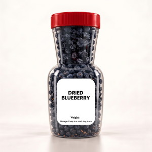 Premium Dried Blueberries | Soft & Chewy Dried Fruit | Blueberry Snack Baking Ingredient Yogurt & Oatmeal Topping
