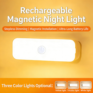 Rechargeable Magnetic LED Table Lamp Wall Mounted Adjustable Brightness Study Light For Room