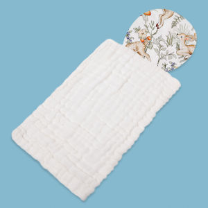 [Einmilk] Baby Sweat Absorbent Towels 100% Muslin Cotton Back Towel