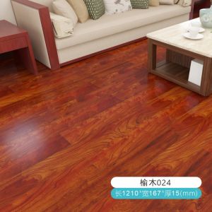 กระเบื้องยางลายไม้ - กาว 7 x 14 ซม. ถ้า 7 แผ่น = 1 ตรม พื้นเป็นพื้นลายไม้ ขนาด 91 ซม. x 14 ซม