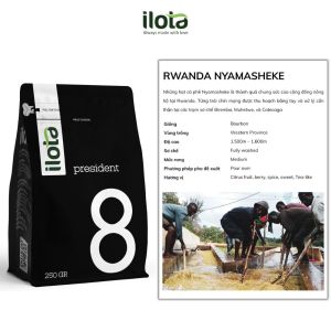 Cà phê rang mộc Arabica Rwanda Nyamasheke 250g/500g - ILOTA Coffee Roasters