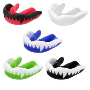 FUJIN Basketball EVA Thai Boxing Safety Martial Arts Football Gym Fitness Teeth Protector Mouth Guard Tooth Brace Mouthguard