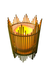 Nordic Golden Wrought Iron Led Candle Holder Decorative Lamps and Lantern for Home Decoration