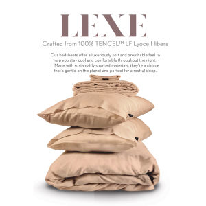 LEXE Full Set Bedsheet With Quilt Cove - 100% TENCEL™ LF Fabric