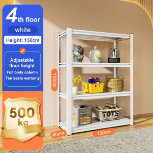 BONA Heavy Duty Metal Rack Boltless Metal Adjustable Storage Shelf Large Capacity Space Saving Shelf Rack Storage Multi-Layer Storage 置物架