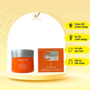 Kem Dưỡng Trắng Da Chống Lão Hoá Chuyên Sâu Premium C Vitapps 100 Nhật Bản 100g - virgot.store