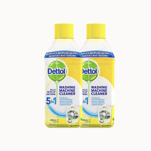 ซื้อ 1 แถม 1! น้ำยาล้างเครื่องซักผ้า Dettol กำจัดกลิ่นอับ สะอาดล้ำลึก ใช้ได้ทุกเครื่อง 250ml