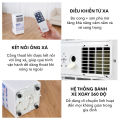 Điều hòa di động 10000 BTU FUJIE Cho phòng 20m2 Máy lạnh đứng cây mini làm lạnh đa năng hút ẩm lọc không khí có điều khiển từ xa. 