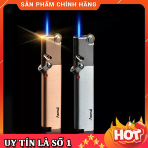 Hộp Quẹt Bật Lửa Khò Aomai AM-365 - Có Chốt Giữ Lửa Tự Động - Hộp Quẹt Ga Đá (KHÔNG CHỨA XĂNG GAS)