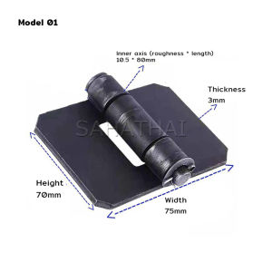 SH.Thai บานพับประตูหน้า ทนทานรับน้ำหนักได้ดี ตรวจสอบขนาดก่อนทำการสั่งซื้อ Truck hinges