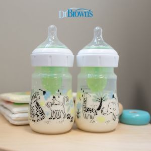 [ WB52014 ] Combo 2 bình sữa Dr Browns Options Plus cổ rộng 150ml