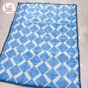 Nệm trải sàn mỏng cho bé nằm chơi nệm văn phòng du lịch vải Cotton Thắng Lợi thoáng mát