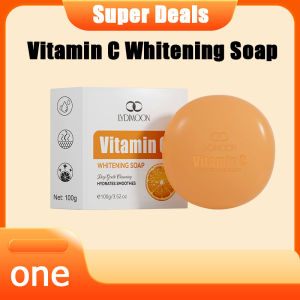 Vitamin C Whitening Soap Cleansing Soap Melanin removal  Exfoliating  Chicken skin removal Brightening Skin Gentle and non-irritating For All Skin Types  100g