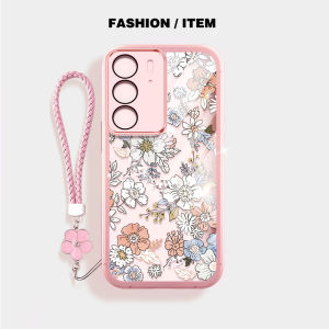 VRQR INS Phone Case For OPPO A5 A5i Pro 2025 Creative Summer Flowers Shell