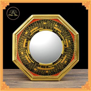 GƯƠNG BÁT QUÁI PHONG THỦY gương bát quái lồi đương kính 19cm