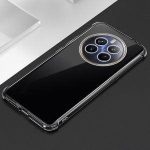 Ốp lưng cho Realme 12 11 10 Pro + Plus 5g realme12 10t Me 12pro 12 + 12pro + C67 C55 C51 C53 2024 vỏ điện thoại trong suốt chống sốc Silicon mềm bảo vệ