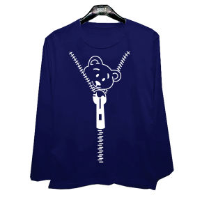 Kaos Lengan Panjang Big Size Bear Ngintip