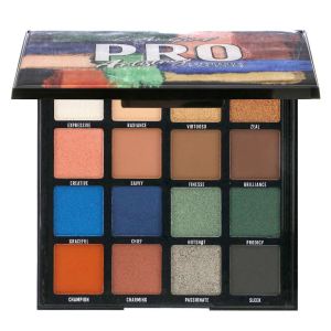 L.A. Girl Pro Artistry Eyeshadow Palette 16 Ultra-Pigmented Shades Matte and Shimmery Finish 35g