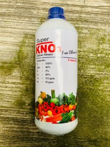 Pupuk KNO3 Cair Merah dan Putih ukuran 500ml 1000ml F