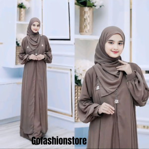 Gamis lebaran terbaru 2025 gamis dress Mafaza gamis wanita simple dan elegan baju gamis wanita buat kondangan baju gamis wanita dewasa baju dres kondangan pesta kekinian pakaian wanita muslimah pakaian hijab wanita modern pakaian gamis wanita bisa COD-GFR