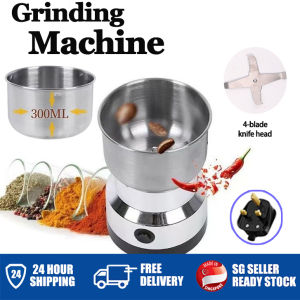 Electric Coffee Grinder Stainless Electric Grinder Multifunction Pepper Grinder Mini Blender Spice Grinder
