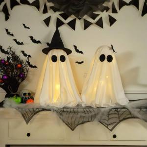 Trang trí bóng ma Halloween trang trí bóng ma đáng sợ Halloween mantel nhà trong nhà và trang trí mặt bàn