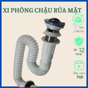 Xi phông chậu rửa mặt ống thoát lavabo ống sun bộ thoát chậu rửa mặt giá rẻ