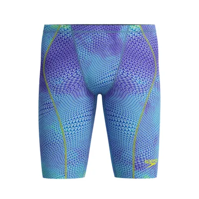 Speedo Boys Fastskin Hyperspark Printed Jammer Under Current/ Sugar Blue_8-00523618662