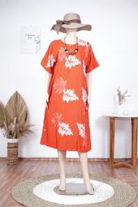 PROMO Daster JUMBO Batik Cap Premium - Dress Harian Korea Wanita Terbaru 2022