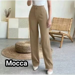 Cozie panst/ cullote basic rib knit/kulot resleting rib knit premium z&s store