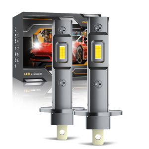 EKLEVA 2PCS LED Car Headlight H1 H7 H8 H9 H11 Car Motorcycle Headlights Highlighted Car Bulb 120W 120000LM Car Fog Lights 30V 6000K