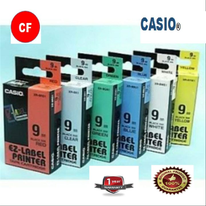 Casio Label Tape 9mm Lazada