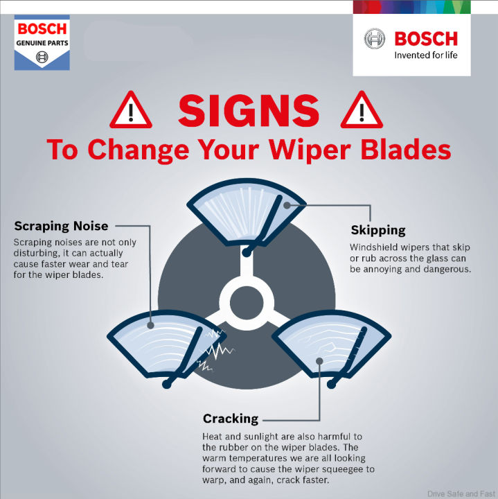 BOSCH H307 rear wiper for Perodua Kancil Lazada