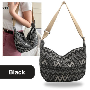 Tas Selempang Nylon Wanita Pola Batik Etnik Bohemian Fashion Sling Bag JCTS232