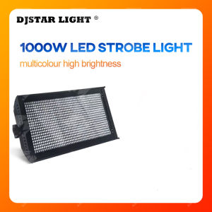Manila Stock!can show English letter/ LED stage light DMX Control 1000w RGB full color/atomic Led strobe light led for dj club party stage