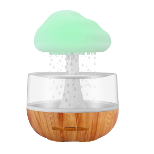 Rain Cloud Humidifier Diffuser Aromatherapy Essential Oil Lampu Kamar Hiasan Kamar Estetik