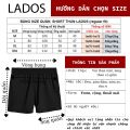 Quần đùi thun nam có túi mặc ở nhà LADOS - 4046 - Quần đùi nam mặc nhà chất liệu thoải mái. 