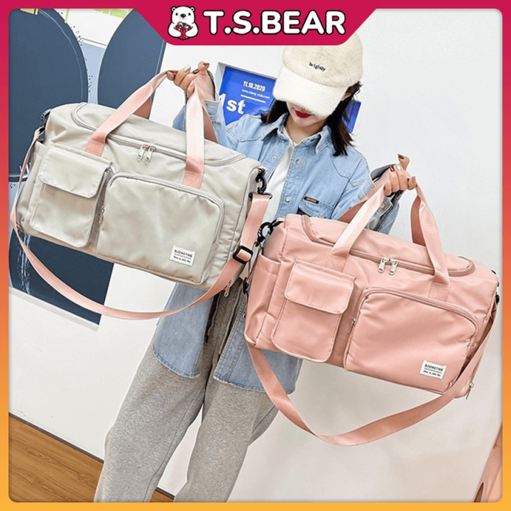 Large Capacity Travel Bag Multi Compartment Women Men Beg Balik Kampung ...