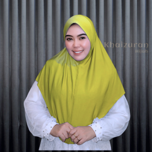 Kerudung Instan Jersey Soft Pad Dagu By Khaizuran Hijab - Warna Solid Modern