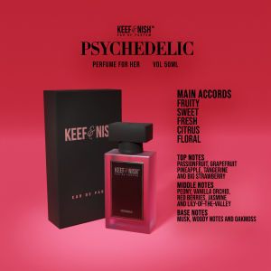 PERFUME PARFUM EDP MINYAK WANGI KEEF & NISH PSYCHEDELIC