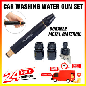 Water Jet Car Wash High Pressure Washer Nozzle Garden Hose Spray Gun Adjustable Hose Nozzle Sprinkler for Home
