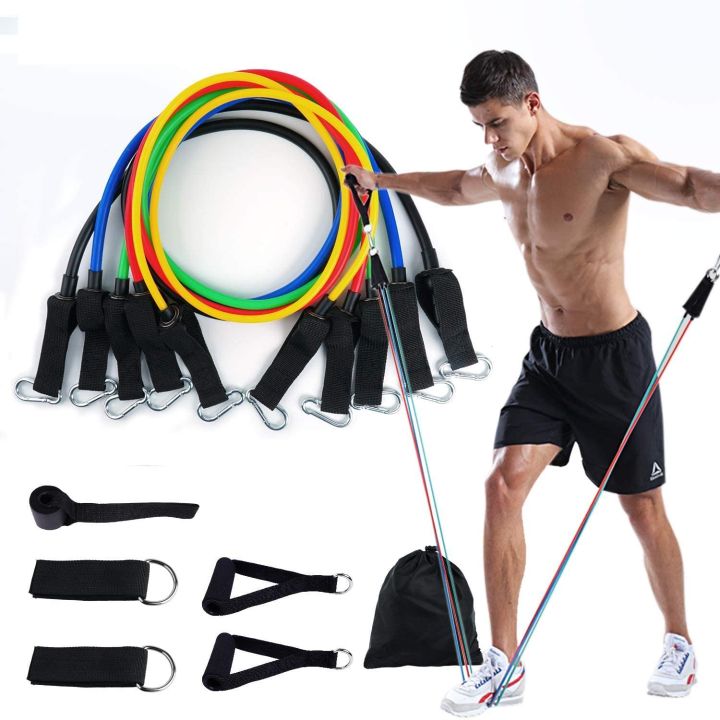 JACD MDSE POWER RESISTANCE BANDS HOME GYM EXTREME 100 LATEX