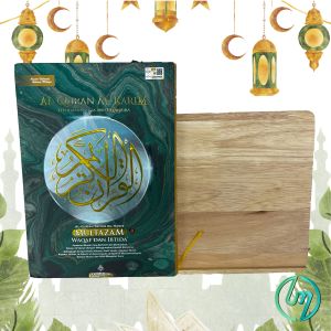 Rehal Meja Kayu Getah (Saiz XL) Bersama "Stop Lock"