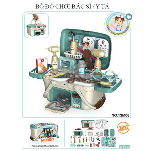 Đồ chơi trẻ em bộ đồ chơi nấu ăn nhà bếp bộ đồ chơi công cụ sửa chữa bộ đồ chơi bác sĩ y tá. Bộ 3 sản phẩm dành cho cho bé đang được ưu chuộng trên cả thế giới.