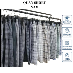 COMBO 5 Short Nam quần short nam chất liêu mềm mại co giản thoáng mát (hàng bán tai xưởng may )