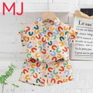 (Buy 1 & Take 1 free random terno) Cute Polo terno collared short comfy outfit 1-5yrs old (MJ)