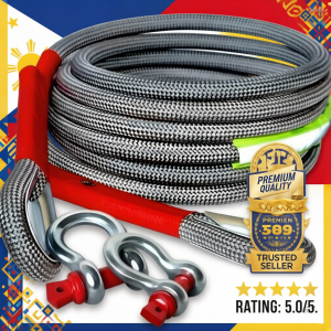 🚨 ULTIMATE TOWING POWER! AAA-Rated Heavy Duty Tow Rope (5M/8M) - Made for SUVs/Trucks/Pickups! Industrial Hooks + Night-Visible Strips ⛓️✨