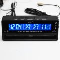 VST-7010V 4IN1 LED Digital Car Clock Thermometer Battery Voltmeter Voltage Meter. 