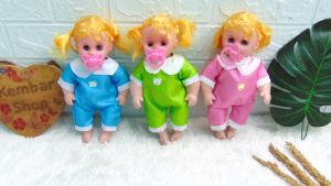SH189/PR-17267 BONEKA BAYI BABY DOLL BISA NANGIS MAINAN ANAK PEREMPUAN Warna Baju Random