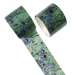 Scrapbooking Tape 30mm Wide Oil Painting Decorative Tape Craft Supplies for Scrapbooking Journal Photo Album Wrapping